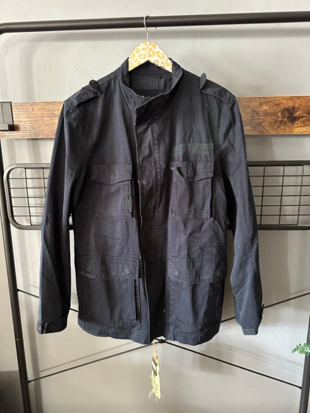 White Owl Men's Navy Shacket | Size Small